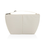 Cool bag with adjustable strap and front pocket 8L beige colour third view