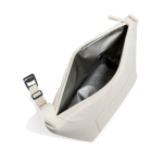 Cool bag with adjustable strap and front pocket 8L beige colour fourth view
