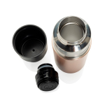 Vacuum insulated anti-drip flask with integrated cup 500 ml taupe colour fourth view