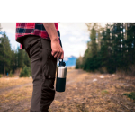Leakproof bottle with carry handle and anti-drip screw cap 750 ml black colour ambient view 3 