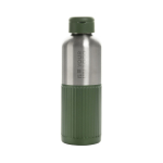 Leakproof bottle with carry handle and anti-drip screw cap 750 ml green colour printing view