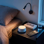 Eco white noise speaker with auto shut-off and 3W white colour ambient view