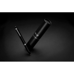 Swiss Peak smooth twist metal pen 1200 m blue ink black colour ambient view