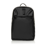 Laptop backpack with compartments and 16L capacity Swiss Peak 15.6” black colour second view