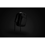Laptop backpack with compartments and 16L capacity Swiss Peak 15.6” black colour ambient view
