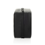 Swiss Peak 4L foldable wash bag with internal organisation black colour fourth view