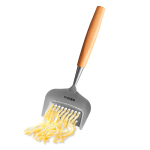 Boska cheese grater with stainless steel blade and beechwood handle silver colour second view