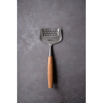 Boska cheese grater with stainless steel blade and beechwood handle silver colour