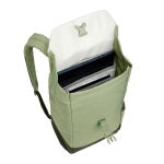Urban backpack with laptop compartment Thule Lithos 14'' 16L green colour fourth view