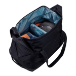 Nylon travel bag with rigid opening and 35L Thule Subterra 2 black colour fourth view