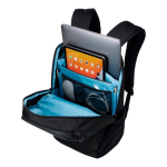 Professional travel backpack with compartments 23 L Thule Accent black colour fourth view