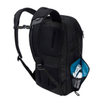 Professional travel backpack with compartments 23 L Thule Accent black colour eighth view