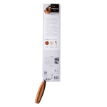Boska stainless steel double-grip pizza and cheese knife silver colour