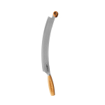 Boska stainless steel double-grip pizza and cheese knife silver colour printing view