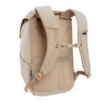 Minimalist backpack with magnetic flap for 16” laptop Thule Paramount beige colour second view