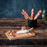 Cheese cutter with WOODEN board and removable knife Boska brown colour ambient view