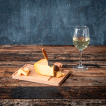 Cheese cutter with WOODEN board and removable knife Boska brown colour ambient view 4
