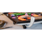 Electric teppanyaki griddle large surface 35x56 cm Boska black colour