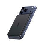 Ultra-thin power bank with 15W wireless charging 5000 mAh Anker Nano black colour second view