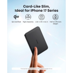 Ultra-thin power bank with 15W wireless charging 5000 mAh Anker Nano black colour