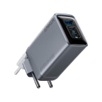 Anker Prime 100W GaN fast-charging wall charger grey colour