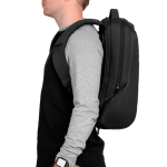 Laptop backpack with quick access and top handle 16” Incase Icon black colour view 16