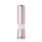 AdHoc eMill.3 electric salt or pepper mill, stainless steel light grey colour fourth view