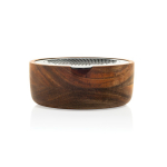 Fine grater with acacia container AdHoc CutnServe Table brown colour seventh view