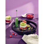 Matcha set in gift box with glass and frother 250 ml AdHoc Chado green colour ambient view