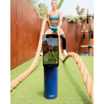 Insulated bottle with MagSafe® magnetic phone ring 710 ml Ringo Pro bondi blue colour ambient view