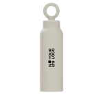 Insulated bottle with MagSafe® magnetic phone ring 710 ml Ringo Pro off white colour printing view