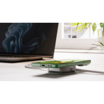 USB-C to USB-C 2-in-1 aluminium charging cable 15W Zens Pro 2 white colour ambient view 4