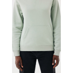 Unisex hoodie with brushed fleece 340 g/m2 Iqoniq Joshua olive green colour