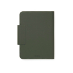 Passport holder with dual Bluetooth 5.2 tracker green colour third view
