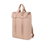 Minimalist backpack with laptop compartment, 16 L capacity and 16” ivory colour second view