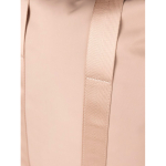 Minimalist backpack with laptop compartment, 16 L capacity and 16” ivory colour fourth view