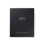 A5 lined notebook and pen set with gift box black colour view with box