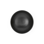 Ceramic bowl made in Europe with matte finish 320 ml black colour second view