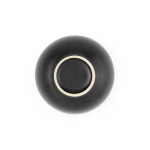 Ceramic bowl made in Europe with matte finish 320 ml black colour third view