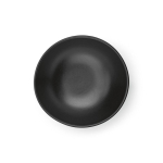 Matte ceramic bowl with a clean design 650 ml black colour second view