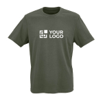Unisex organic cotton T-shirt with ribbed collar 140 g/m2 main view