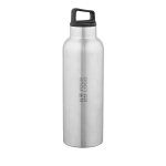 Recycled stainless steel thermal bottle with carry handle 2 L main view