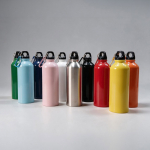 Lightweight recycled stainless steel bottle with shiny finish 510 ml