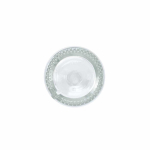Cylindrical glass bottle with narrow neck and silver lid 760 ml transparent colour fourth view