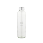 Glass bottle with silver drip-proof screw cap 510 ml main view