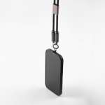 USB-C charging cable with zinc alloy and adjustable phone strap 60W black colour third view