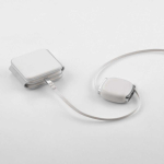 Magnetic fast charging and data transfer kit with USB-C and 60W white colour second view