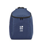 Recycled polyester insulated backpack with double zip 12 L main view