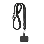 Universal adjustable recycled polyester phone strap main view