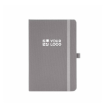 Eco-friendly hardback notebook with inner pocket and lined A5 pages main view